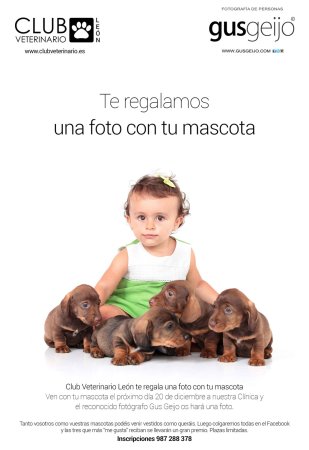 Te regalamos una foto con tu mascota